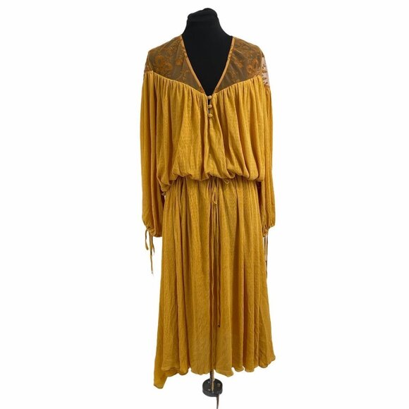 Free people boho Clemantine Maxi dress RARE! Daisy Jones and the six sty… - Picture 2 of 7